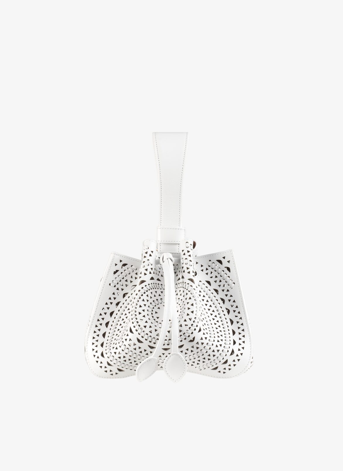 Rose-Marie 19 Bracelet Bag ALAÏA WHITE ROSE-MARIE 19 BRACELET BAG